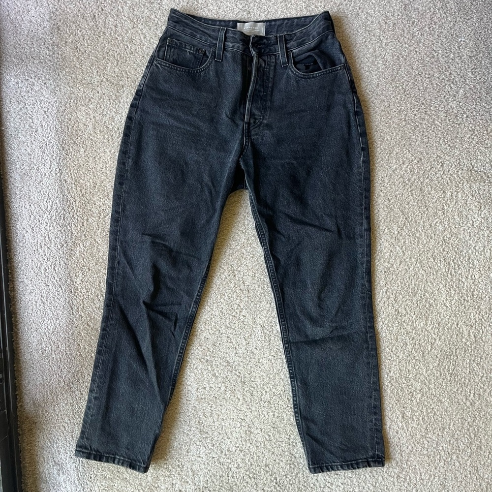 Everlane Cheeky Hourglass Jeans Ankle Cut High Rise Size 28